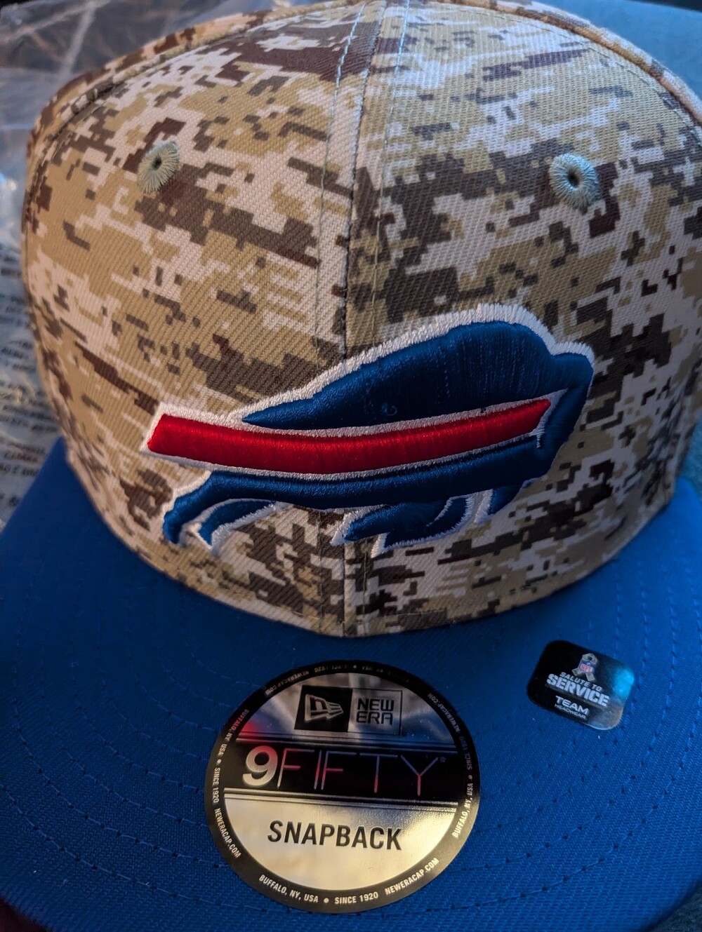 Salute To Service Buffalo Bills 9Fifty New Era Hat